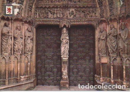 Postales: Postal E06761: Le&oacute;n. Catedral. Puerta de Ntra Sra. La Blanca - Varios