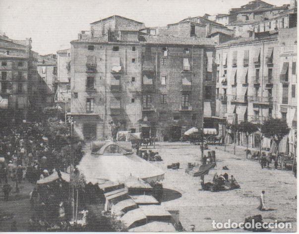 Postales: Postal E06729: Postal B/N 1900-1930 Pla&ccedil;a de Sant Joan, Lleida - Varios