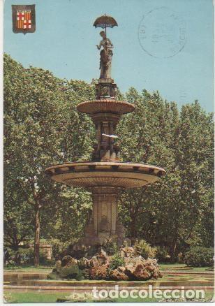 Cartes Postales: Postal E01685: Dama del Paraigues, Parc de la Ciutadella, Barcelona - Varios