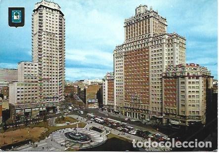Cartes Postales: POSTAL L03789: Madrid. Plaza de Espa&ntilde;a - NULL