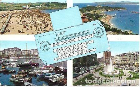 Postales: POSTAL L03771: Vistas varias de Santander - Foto 1
