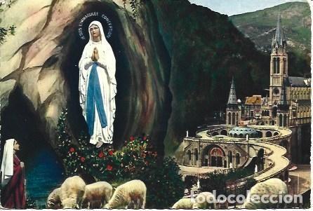 Postales: POSTAL L03867: Virgen de Lourdes - NULL
