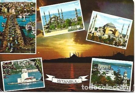 Postales: POSTAL L03735: Diferentes vistas de Estambul - NULL