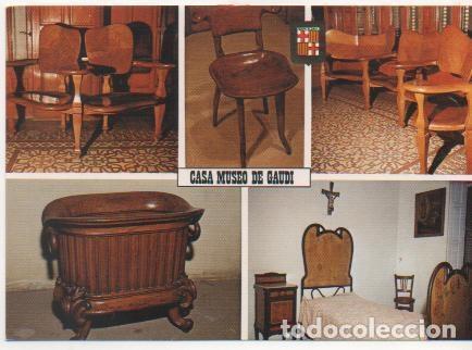 Postales: Postal E01568: Im&aacute;genes Casa Museo Gaud&iacute;, Barcelona - Varios