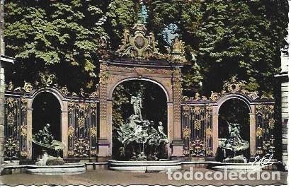Postales: POSTAL L04220: Fuente de Neptuno en Nancy - Foto 1