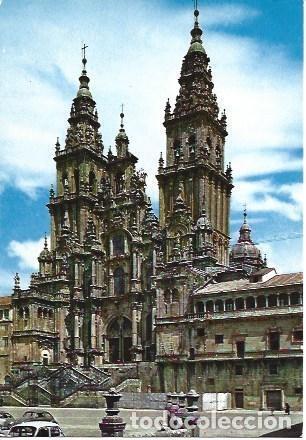 Postales: POSTAL L04099: Fachada del Obrador de la Catedral de Santiago de Compostela
