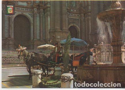 Postkarten: Postal E01817: Plaza del &Oacute;bispo, M&aacute;laga - Varios