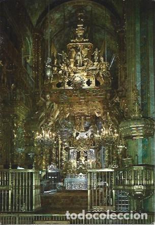 Postales: POSTAL L04117: Catedral de Santiago de Compostela. Altar Mayor