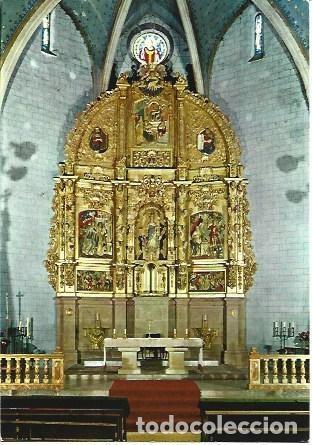 Postales: POSTAL L04121: Retablo barroco de la iglesia de Llivia