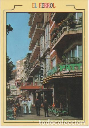 Postcards: Postal E01183: Los Cantones, El Ferrol - Varios