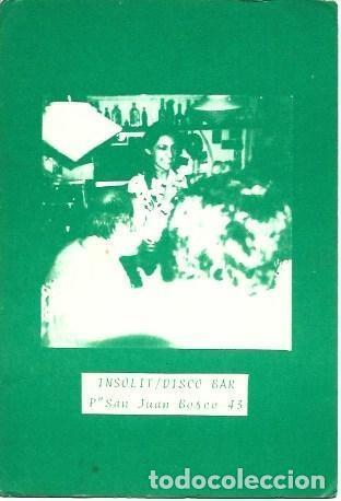 Cartoline: POSTAL L04543: Publicidad Bar Insolito de Barcelona