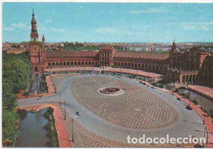 Postales: Postal E01239: Plaza Espa&ntilde;a, Sevilla - Varios - Foto 1
