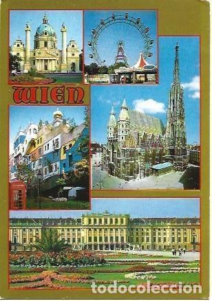 Postales: POSTAL L04560: Vistas varias de Viena - Foto 1