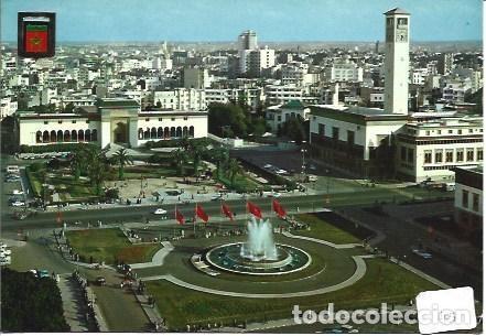Postkarten: POSTAL L04626: Casablanca. Plaza de las Naciones Unidas - NULL