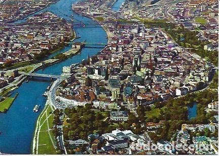 Postales: POSTAL L04362: Vista aerea de Bremen - Foto 1