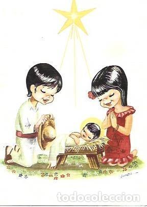 Postales: POSTAL L04671: Navidad. Nacimiento - Foto 1