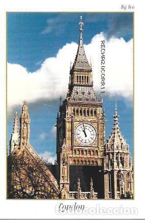 Postkarten: POSTAL L04383: Detalle del Big Ben de Londres - NULL