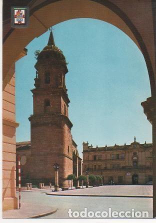 Postales: Postal E01080: Torre de San Miguel y Palacio Municipal, Andujar - Varios