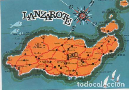 Postales: Postal E01401: Isla de los volcanes, Lanzarote - Varios - Foto 1