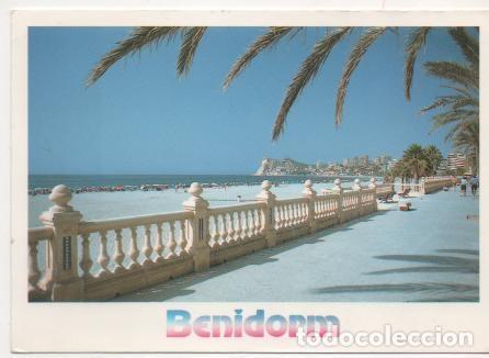 Postales: Postal E01496: Playa Poniente, Benidorm - Varios