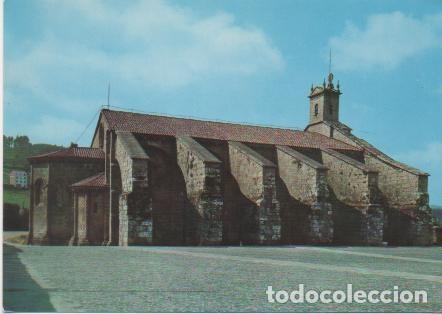 Postales: Postal E01376: iglesia Colegiata de Sta. Mar&iacute;a La Real de Sar, Santiago de Compostela - Varios