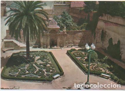 Postales: Postal E01325: Fuente de Burgasy Jardines , Orense - Varios