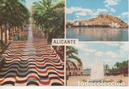 Postkarten: Postal E04034: Vistas de Alicante - Varios