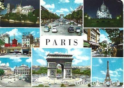 Cartes Postales: POSTAL L05170: Diferentes vistas de Paris