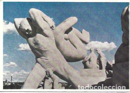 Postcards: POSTAL L05052: Escultura en Oslo - NULL