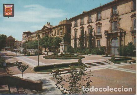 Postcards: Postal E04039: Glorieta de Espa&ntilde;a.Palacio Episcopal, Murcia - Varios