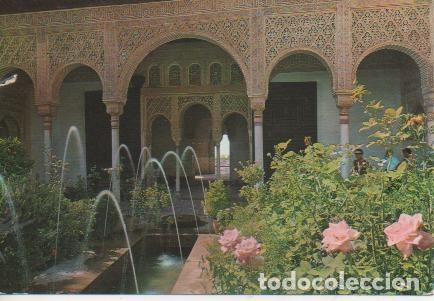 Postales: Postal E04028: Patio de los Surtidores-Generalife, Granada - Varios