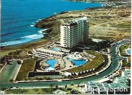 Postales: POSTAL L05145: Vista aerea de la playa de las Americas en Tenerife - NULL