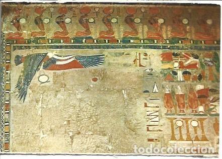 Postkarten: POSTAL L04931: Pintura en pared de la antigua Tebas, Egipto - NULL