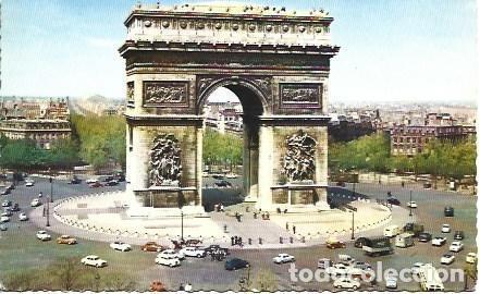 Postales: POSTAL L05182: Paris. Arco del Triunfo - Foto 1