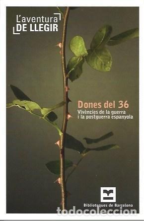 Postkarten: POSTAL L05007: Publicidad de Dones del 36. Bibliotecas de Barcelona