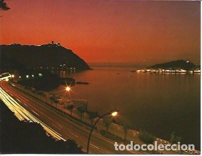 Cartoline: POSTAL L05288: Vista nocturna de San Sebastian