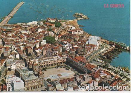 Postais: Postal E03791: vista a&eacute;rea La Coru&ntilde;a - Varios
