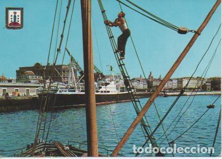 Cartes Postales: Postal E03789: Muelle de Mendez Nu&ntilde;ez, la Coru&ntilde;a - Varios