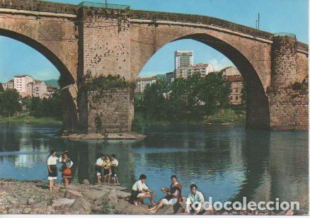 Postais: Postal E03679: Puente Romano sobre el Mi&ntilde;o, Orense - Varios