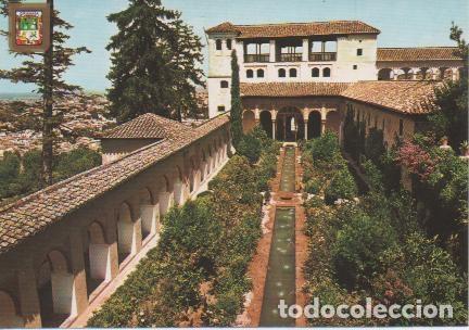 Postales: Postal E03692: Patio de laAcequia-Generalife, Granada - Varios - Foto 1