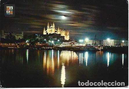 Cartes Postales: POSTAL L05818: Vista nocturna de Mallorca - NULL
