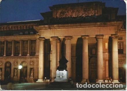 Postkarten: POSTAL L05761: Vista nocturna del Museo del Prado en Madrid - NULL