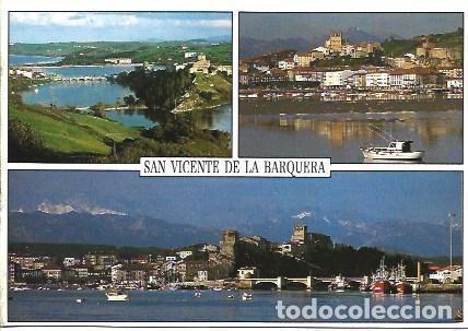 Postales: POSTAL L05541: Vistas de San Vicente de la Barquera