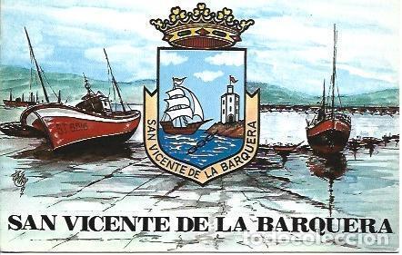Postales: POSTAL L05540: Escudo de San Vicente de la Barquera