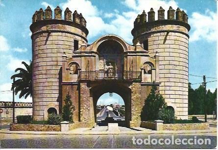 Postales: POSTAL L05512: Puerta de Palma en Badajoz - Foto 1