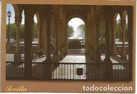 Postais: POSTAL L05485: Detalle de la Plaza de Espa&ntilde;a de Sevilla - NULL