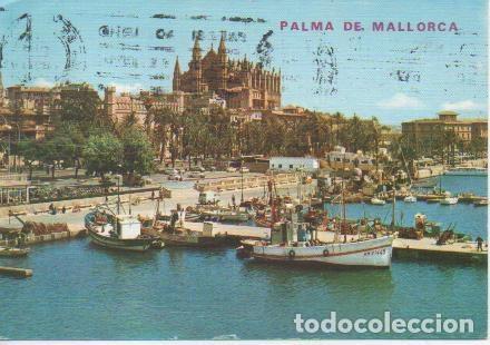 Postais: Postal E04745: La Catedral desde el muelle de los Pescadores, Palma de Mallorca - Varios