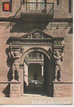 Postales: Postal E04650: Puerta del Palacio de Justicia, Zaragoza - Varios