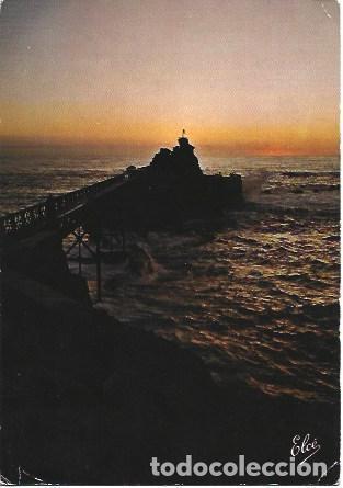 Postales: POSTAL L06041: Rocher de la Vierge en Biarritz - Foto 1