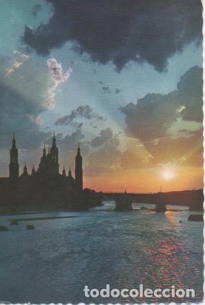 Postcards: Postal E04709: Puesta de Sol, Zaragoza - Varios